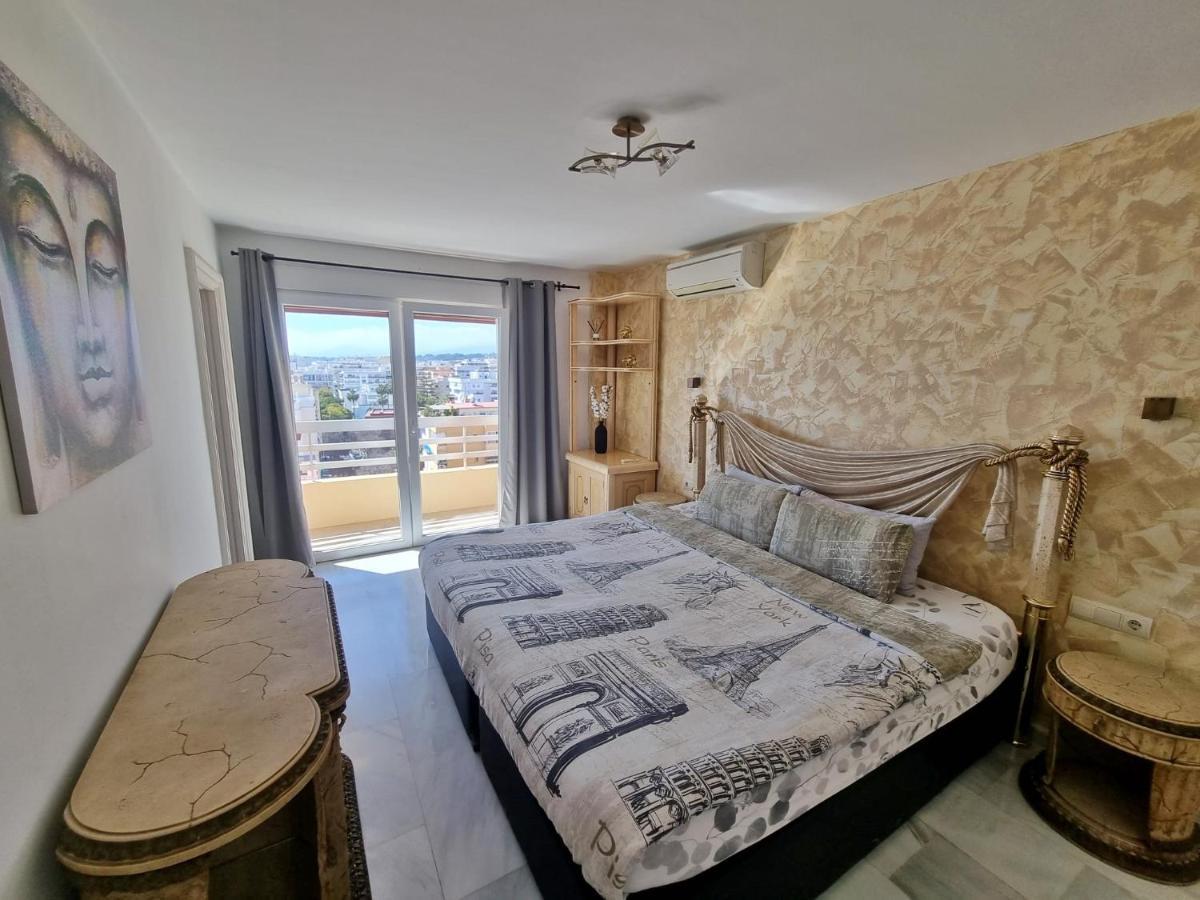 Penthouse With Private Pool, Hot Tub Jacuzzi With Sea Views And Chill-Out Zone, Close To The Sea Μαρμπέλλα Εξωτερικό φωτογραφία