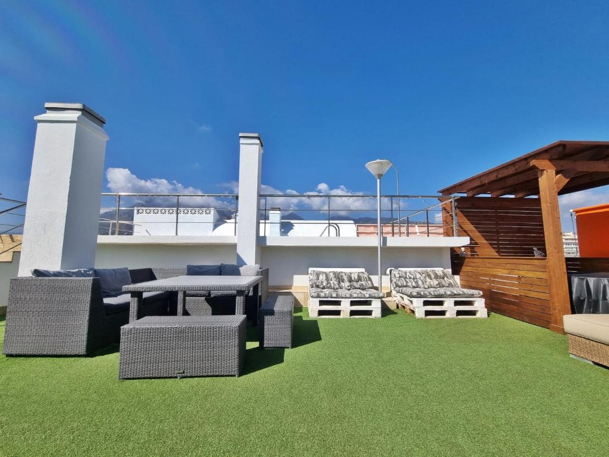 Penthouse With Private Pool, Hot Tub Jacuzzi With Sea Views And Chill-Out Zone, Close To The Sea Μαρμπέλλα Εξωτερικό φωτογραφία