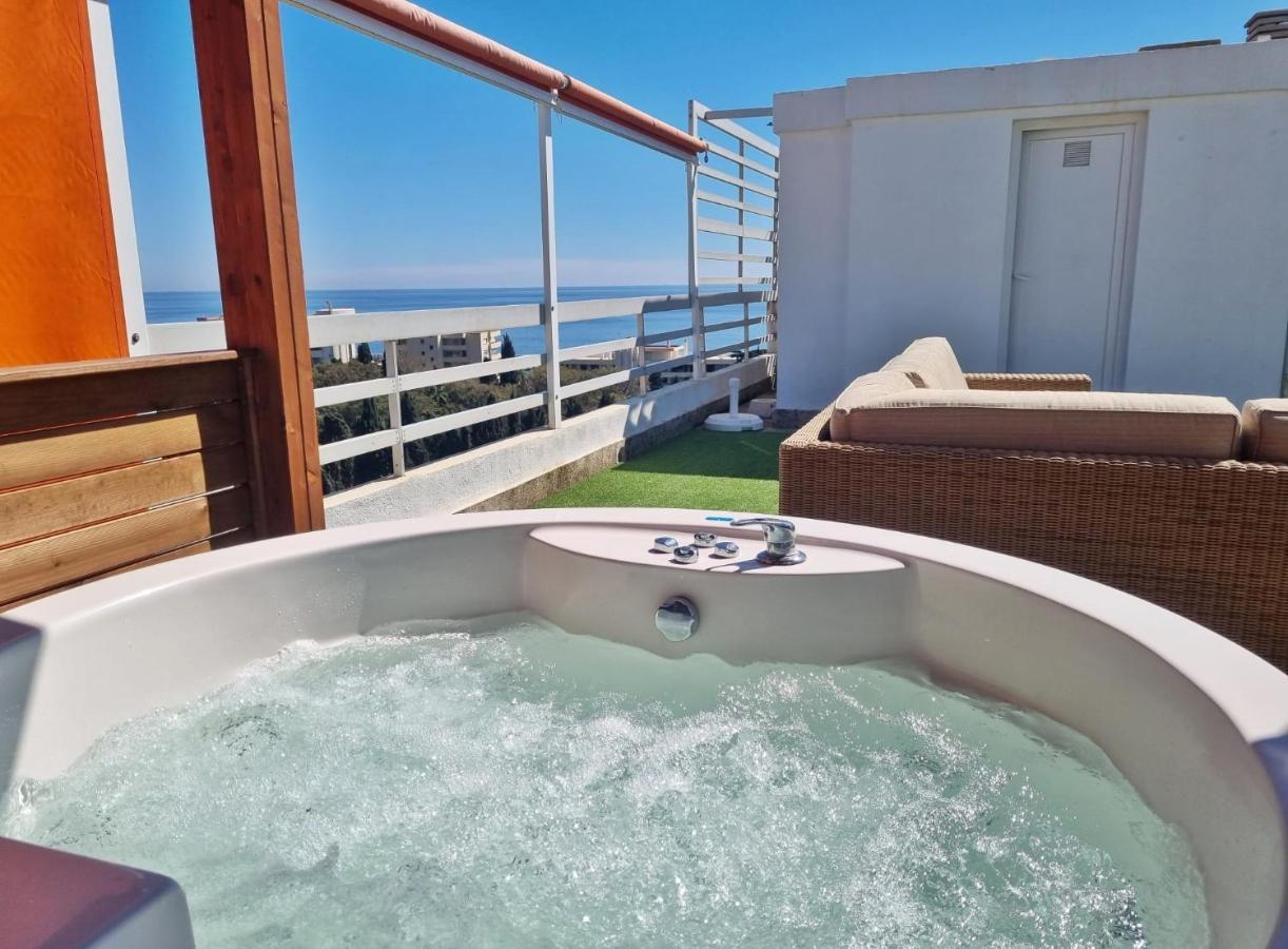 Penthouse With Private Pool, Hot Tub Jacuzzi With Sea Views And Chill-Out Zone, Close To The Sea Μαρμπέλλα Εξωτερικό φωτογραφία